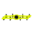 AZONIC BLAZE Pedal Neon Yellow