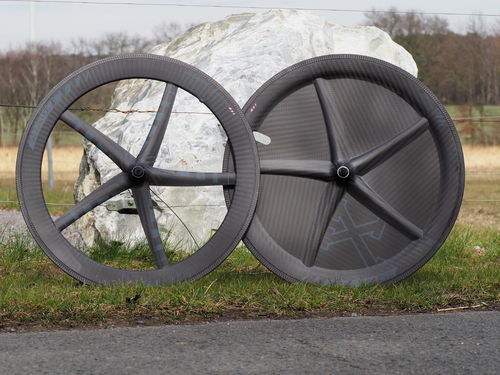 XentisTT Mark 2/Blade Carbon Clincher Tubeless Wheelset