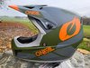O'NEAL SONUS Helm Deft grau-orange Fullface